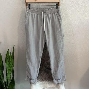 Athleta Linen Pants, Size 4